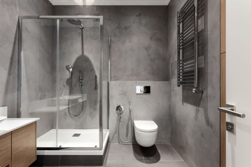 Beautiful Bathroom with New Shower